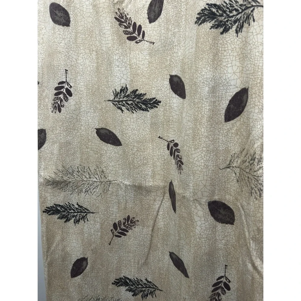 Vintage Springs Brand Leaves fall nature Flat Sheet Full Size Plus Pillow Sham